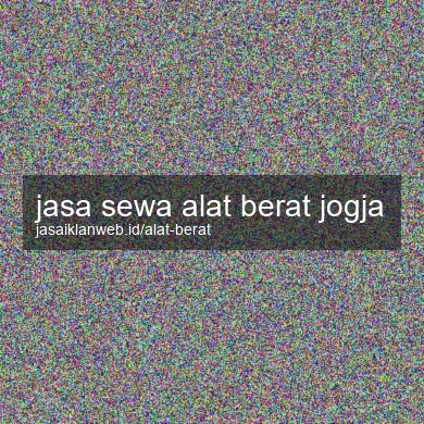 Jasa Sewa Alat Berat Jogja