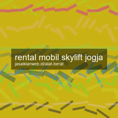 Rental Mobil Skylift Jogja