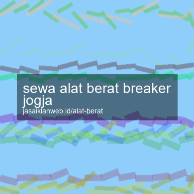 Sewa Alat Berat Breaker Jogja