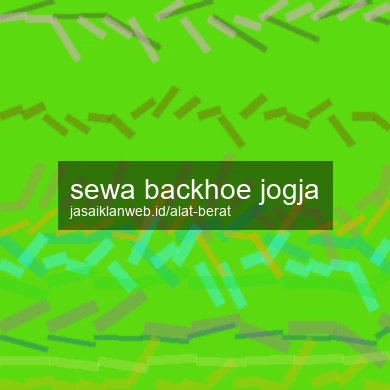 Sewa Backhoe Jogja