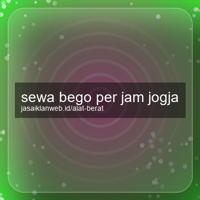 Sewa Bego Per Jam Jogja
