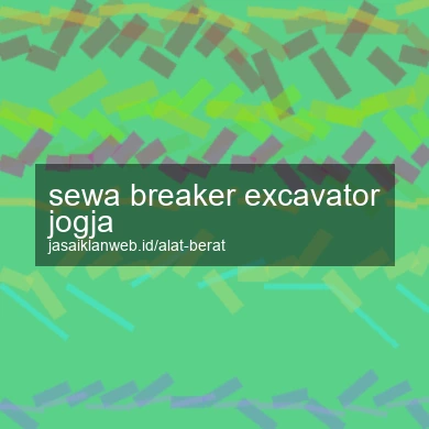 Sewa Breaker Excavator Jogja