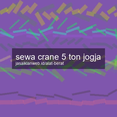 Sewa Crane 5 Ton Jogja