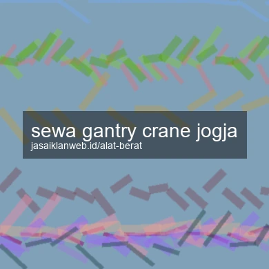 Sewa Gantry Crane Jogja
