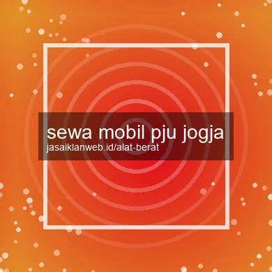 Sewa Mobil Pju Jogja