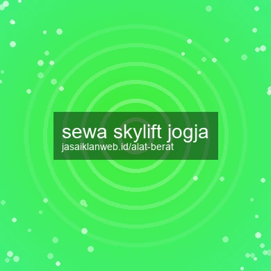 Sewa Skylift Jogja