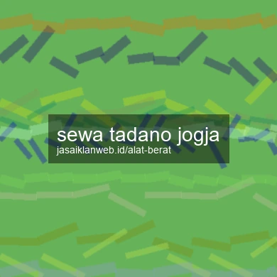 Sewa Tadano Jogja