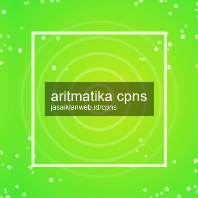 Aritmatika Cpns