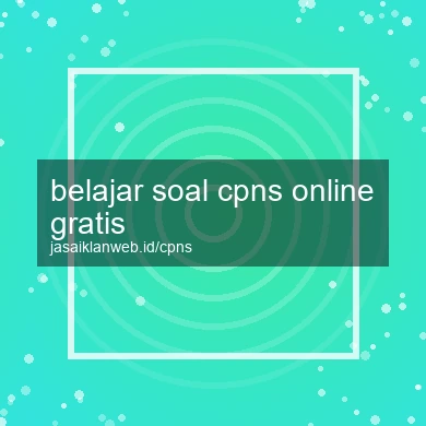 Belajar Soal Cpns Online Gratis