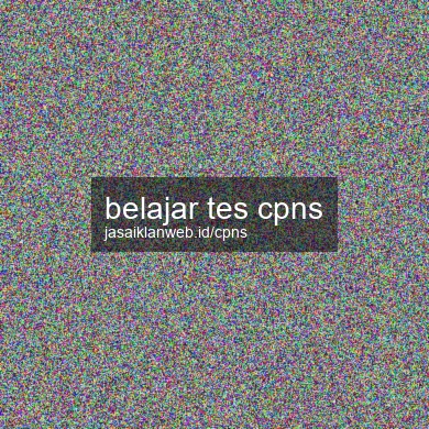 Belajar Tes Cpns