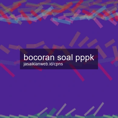 Bocoran Soal Pppk