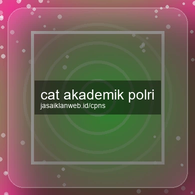 Cat Akademik Polri