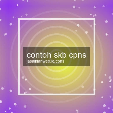 Contoh Skb Cpns