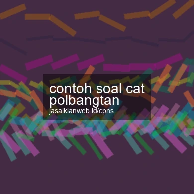 Contoh Soal Cat Polbangtan