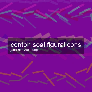 Contoh Soal Figural Cpns