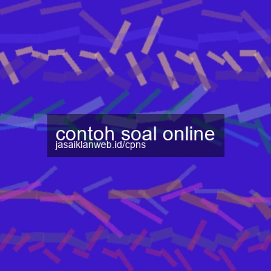 Contoh Soal Online
