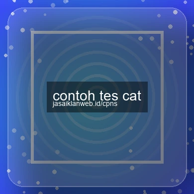Contoh Tes Cat