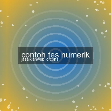 Contoh Tes Numerik