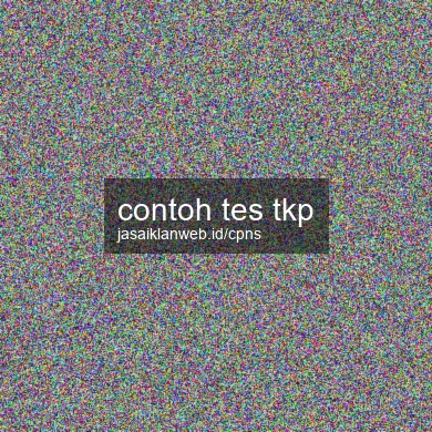 Contoh Tes Tkp