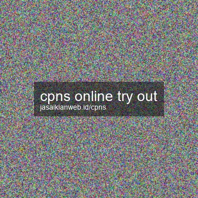 Cpns Online Try Out
