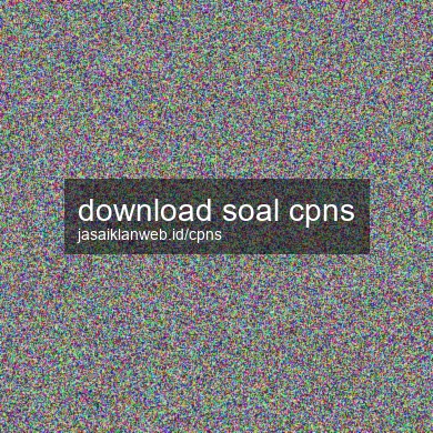 Download Soal Cpns