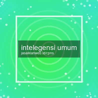 Intelegensi Umum