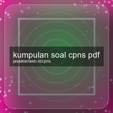 Kumpulan Soal Cpns Pdf