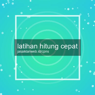 Latihan Hitung Cepat