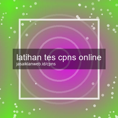 Latihan Tes Cpns Online