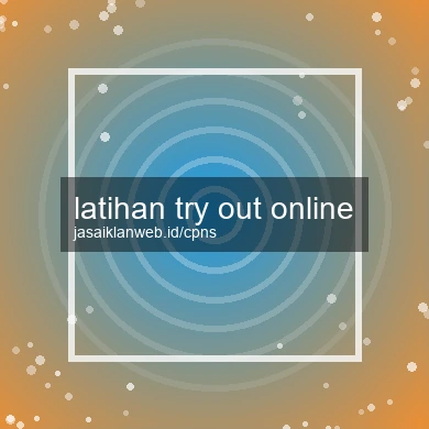 Latihan Try Out Online