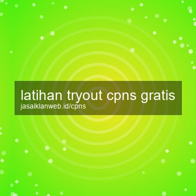Latihan Tryout Cpns Gratis