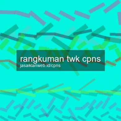 Rangkuman Twk Cpns