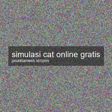 Simulasi Cat Online Gratis
