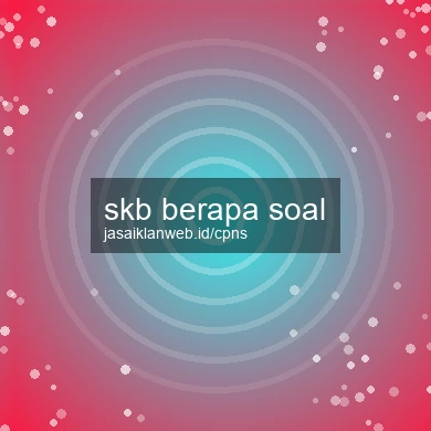 Skb Berapa Soal