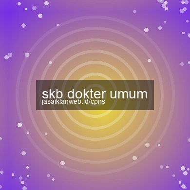 Skb Dokter Umum