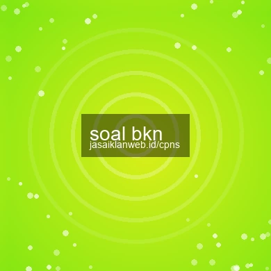 Soal Bkn