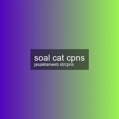 Soal Cat Cpns