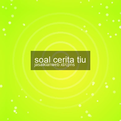 Soal Cerita Tiu