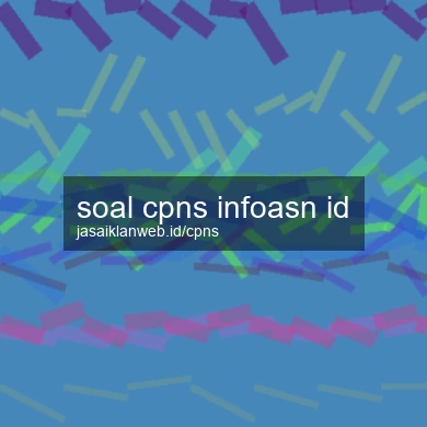 Soal Cpns Infoasn Id