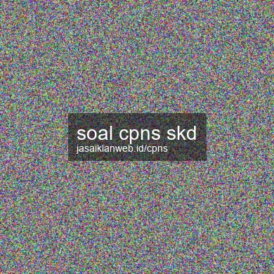 Soal Cpns Skd