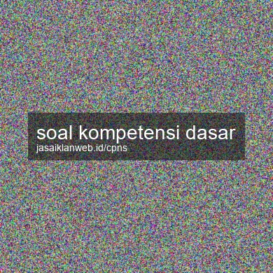 Soal Kompetensi Dasar