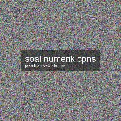 Soal Numerik Cpns