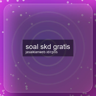 Soal Skd Gratis