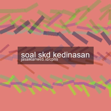 Soal Skd Kedinasan