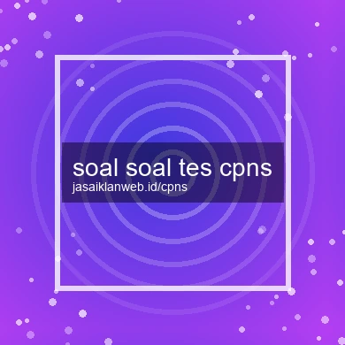 Soal Soal Tes Cpns