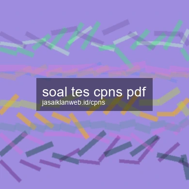 Soal Tes Cpns Pdf
