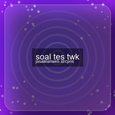 Soal Tes Twk