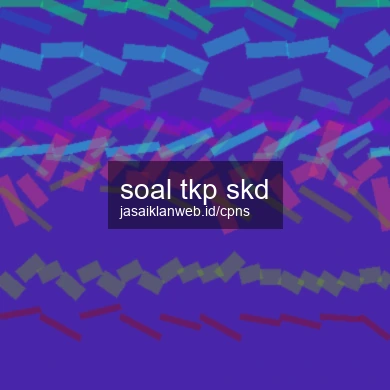 Soal Tkp Skd