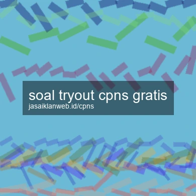 Soal Tryout Cpns Gratis