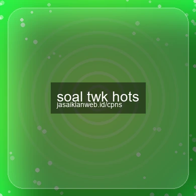 Soal Twk Hots